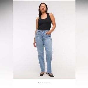 Abercrombie & Fitch The ‘90s Straight Mid Rise